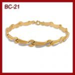 Złota bransoletka 19cm BC-21
