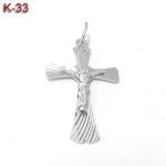 Srebrny krzyżyk K-33